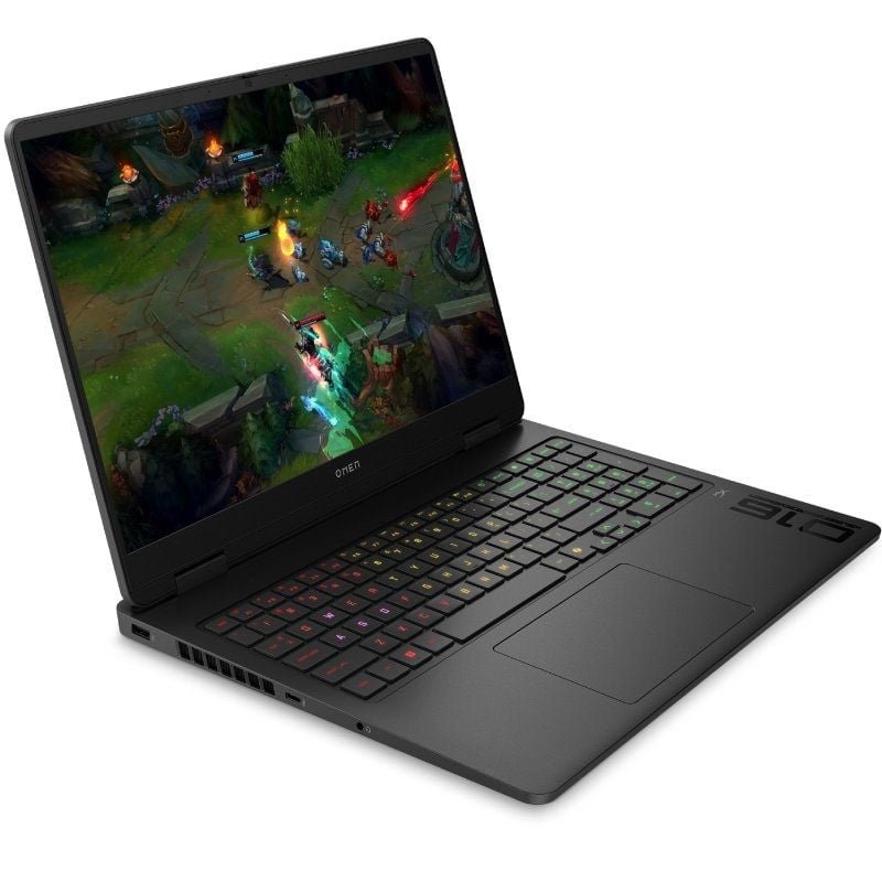 Portátil Gaming HP Omen 16-AM0036NS Intel Core Ultra 7-255H/ 32GB/ 1TB SSD/ GeForce RTX 5060/ 16"/ Sin Sistema Operativo