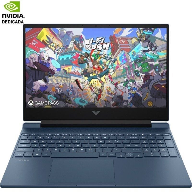 Portátil Gaming HP Victus 15-FA2039NS Intel Core 7-240H/ 16GB/ 1TB SSD/ GeForce RTX 5060/ 15.6"/ Sin Sistema Operativo