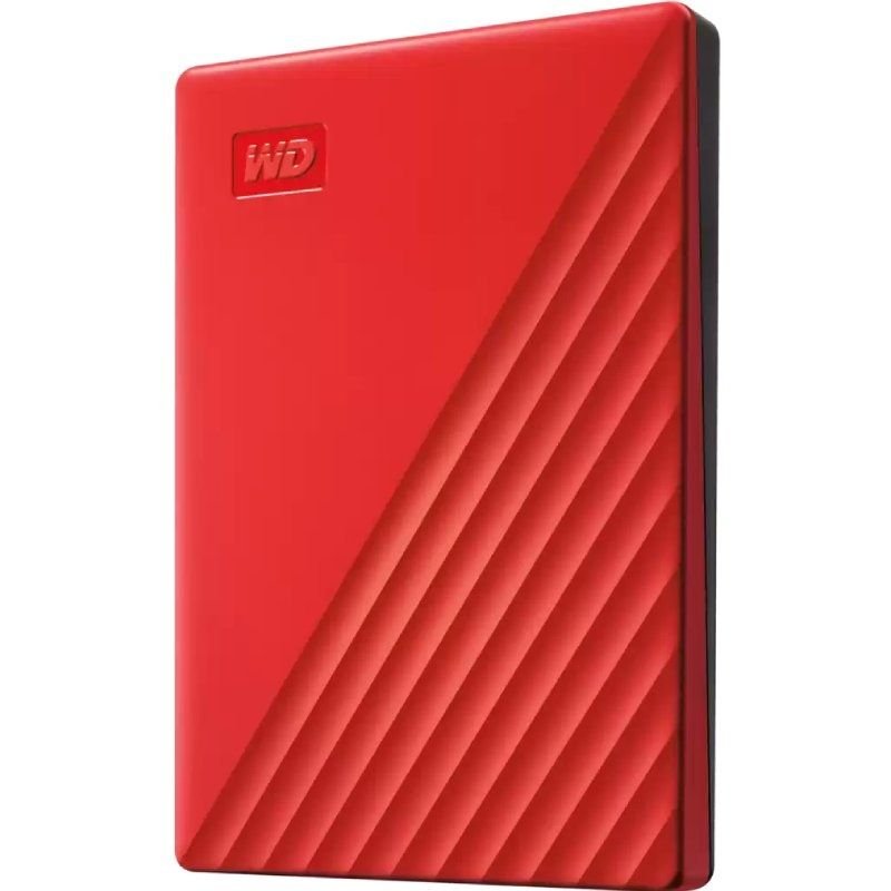 Disco Externo Western Digital My Passport 4TB/ 2.5"/ USB 3.2/ Rojo