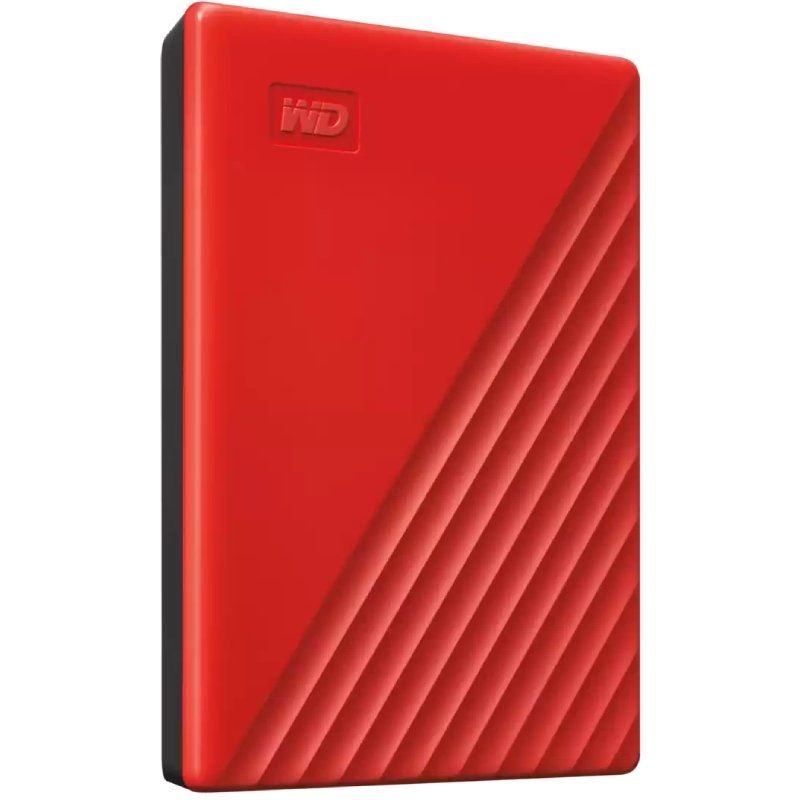 Disco Externo Western Digital My Passport 2TB/ 2.5"/ USB 3.2/ Rojo