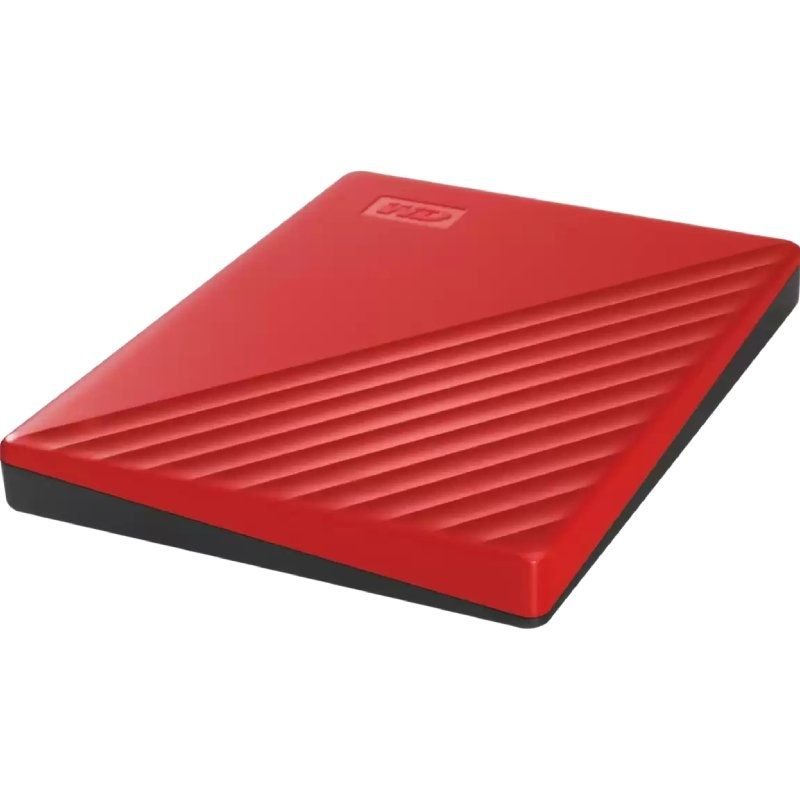 Disco Externo Western Digital My Passport 4TB/ 2.5"/ USB 3.2/ Rojo