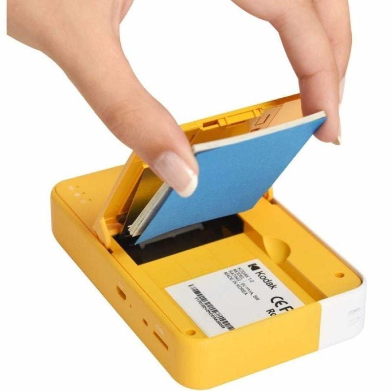 Papel Fotográfico para Cámara Printomatic y STEP Touch Kodak Zink/ 2"x3"/ 20g/ 20 Hojas