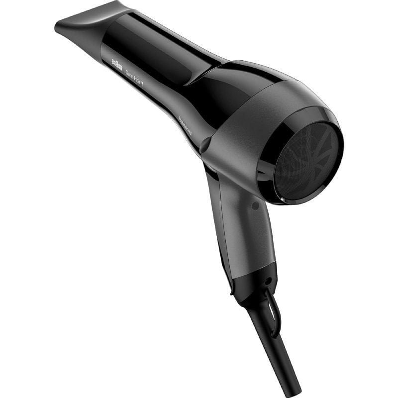 Secador Braun Satin Hair 7 Professional SensoDryer HD785/ 2000W/ Iónico/ Negro