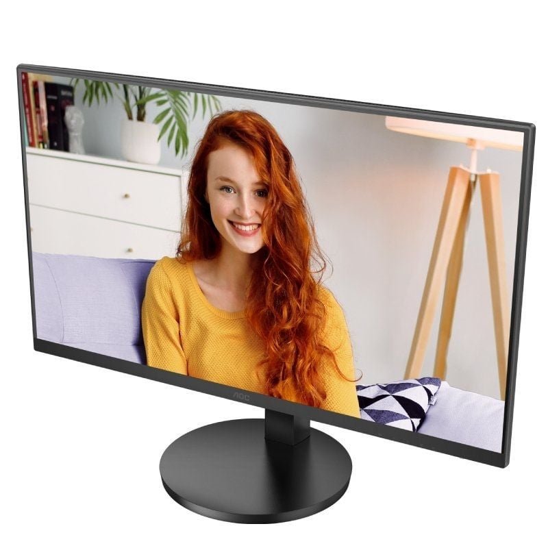 Monitor Profesional AOC U27B3AF 27"/ 4K/ Multimedia/ Regulable en altura/ Negro