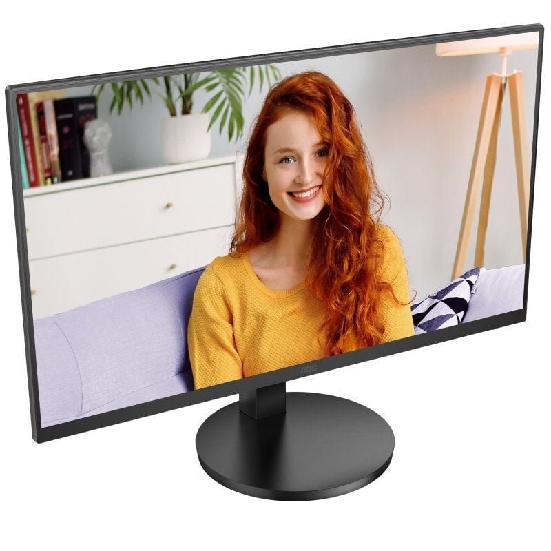 Monitor Profesional AOC U27B3AF 27"/ 4K/ Multimedia/ Regulable en altura/ Negro