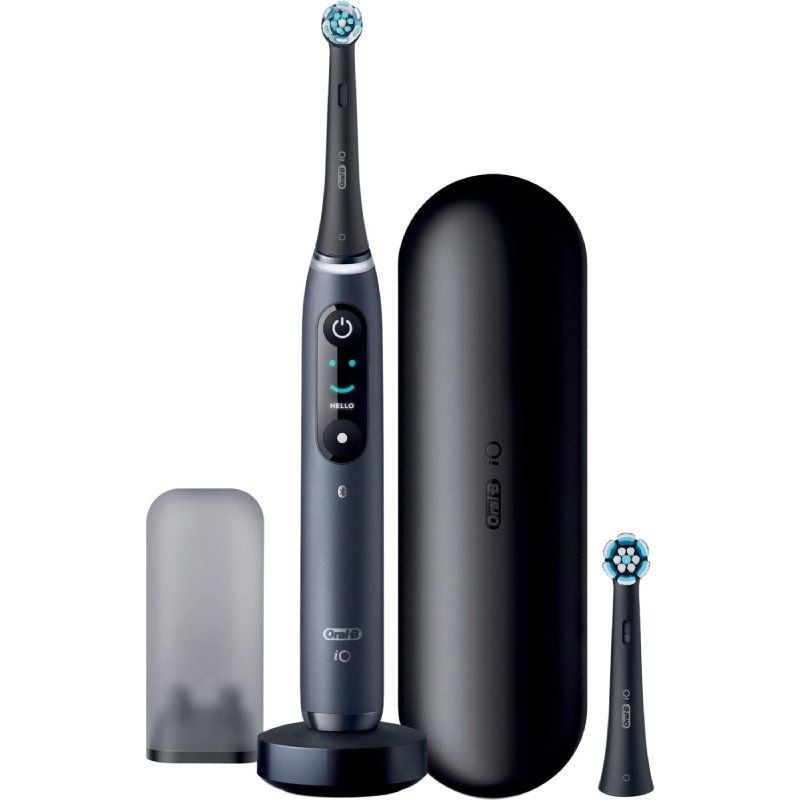 Cepillo Dental Braun Oral-B iO 8N/ Incluye 1 Recambios/ Negro