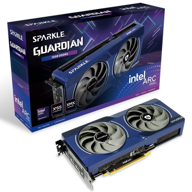 Tarjeta Gráfica Sparkle Intel Arc B580 Guardian/ 12GB GDDR6