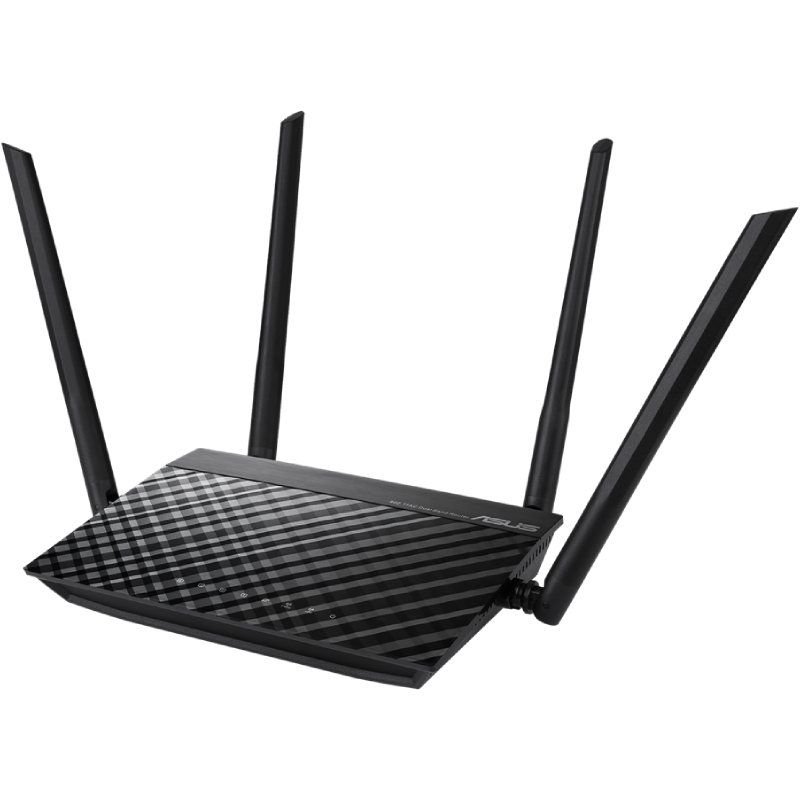 Router Inalámbrico Asus RT-AC1200 V2/ WiFi 6/ 1200Mbps/ 2.4GHz 5GHz/ 4 Antenas/ WiFi 802.11ax/ac/n/a/ - n/b/g