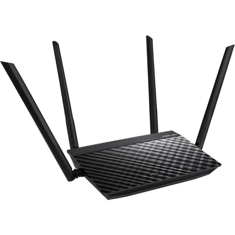 Router Inalámbrico Asus RT-AC1200 V2/ WiFi 6/ 1200Mbps/ 2.4GHz 5GHz/ 4 Antenas/ WiFi 802.11ax/ac/n/a/ - n/b/g