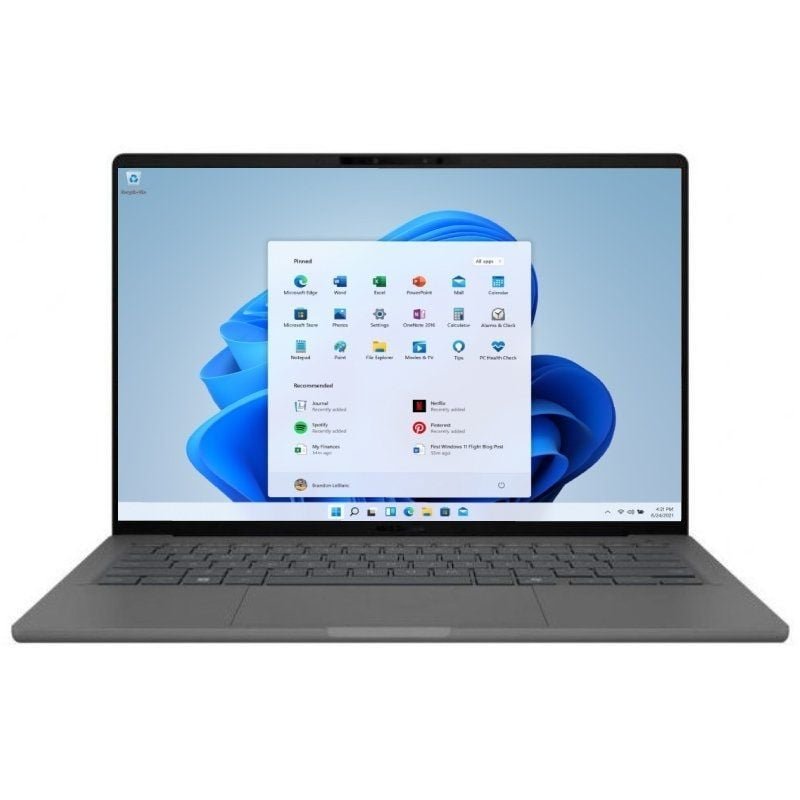 Portátil Asus ZenBook A14 OLED UX3407QA-QD412W Qualcomm Snapdragon X X1-26-100/ 32GB/ 512GB SSD/ 14"/ Win11