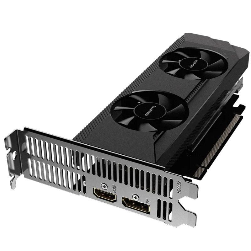 Tarjeta Gráfica Gigabyte Radeon RX 6400 D6 Low Profile/ 4GB GDDR6