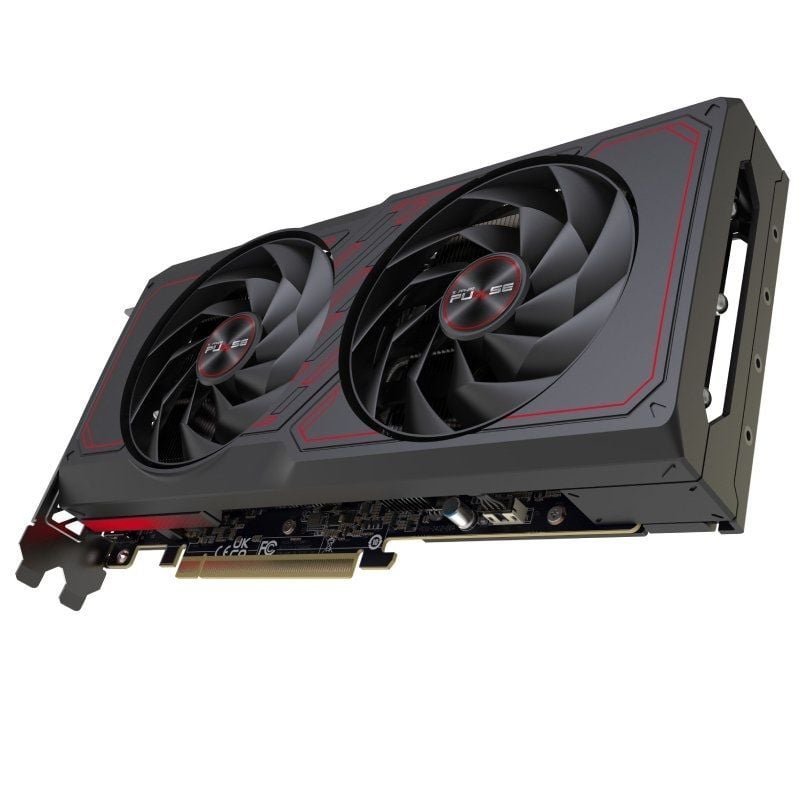 Tarjeta Gráfica Sapphire PULSE Radeon RX 7600 XT Gaming OC/ 16GB GDDR6