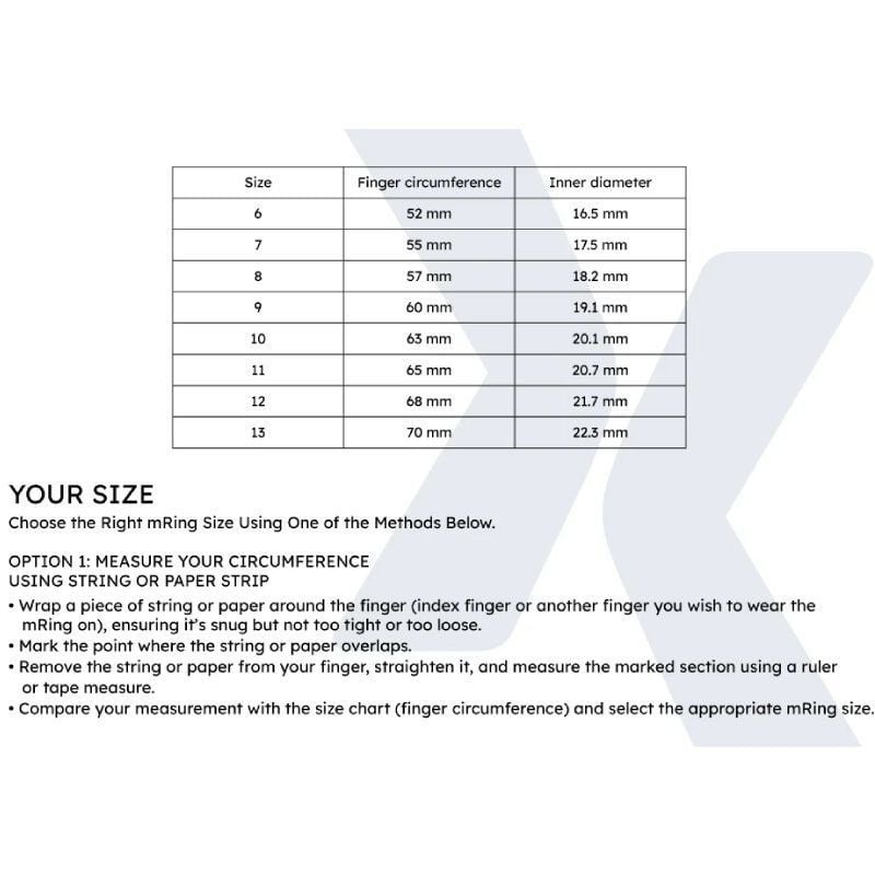 Anillo Inteligente Maxcom MR100 Talla 9/60/ Ø19.1mm/ Notificaciones/ Frecuencia Cardíaca/ Plata