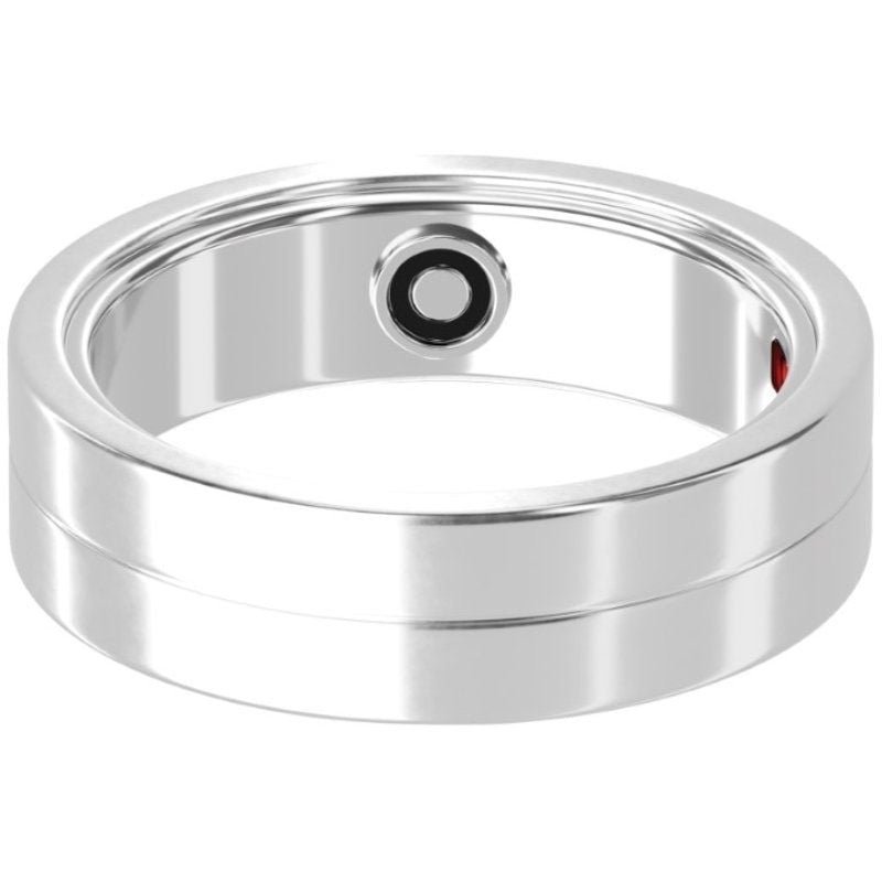 Anillo Inteligente Maxcom MR100 Talla 8/57/ Ø18.2mm/ Notificaciones/ Frecuencia Cardíaca/ Plata