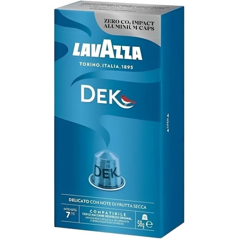 Cápsula Lavazza Espresso Decaf Descafeinado para cafeteras Nespresso/ Caja de 10