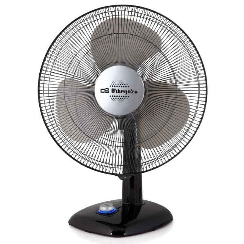 Ventilador de Sobremesa Orbegozo TF 0134/ 40W/ 3 Aspas 30cm/ 3 velocidades