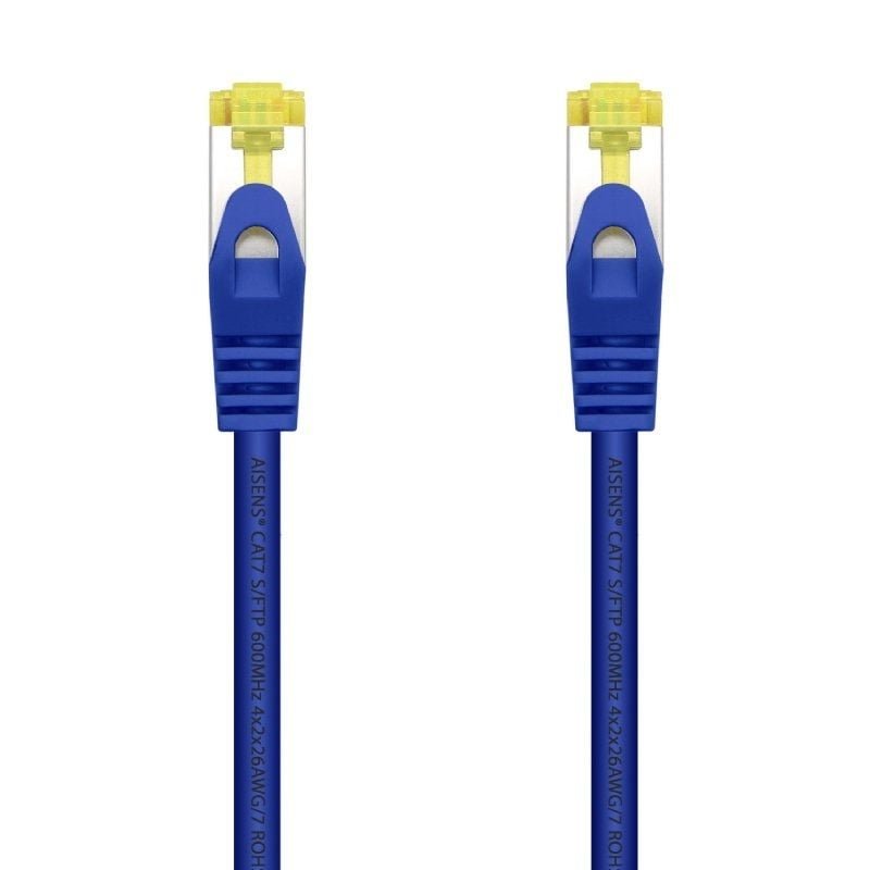Cable de Red RJ45 SFTP Aisens A146-0478 Cat.7/ 1m/ Azul