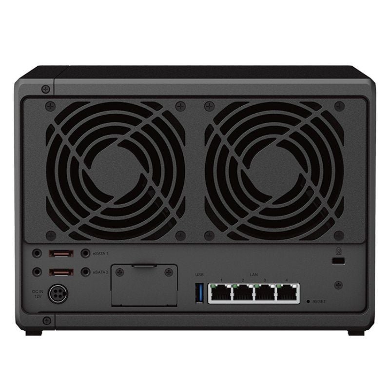 NAS Synology Diskstation DS1522+/ 5 Bahía 3.5"- 2.5"/ 16GB DDR4/ Formato Torre