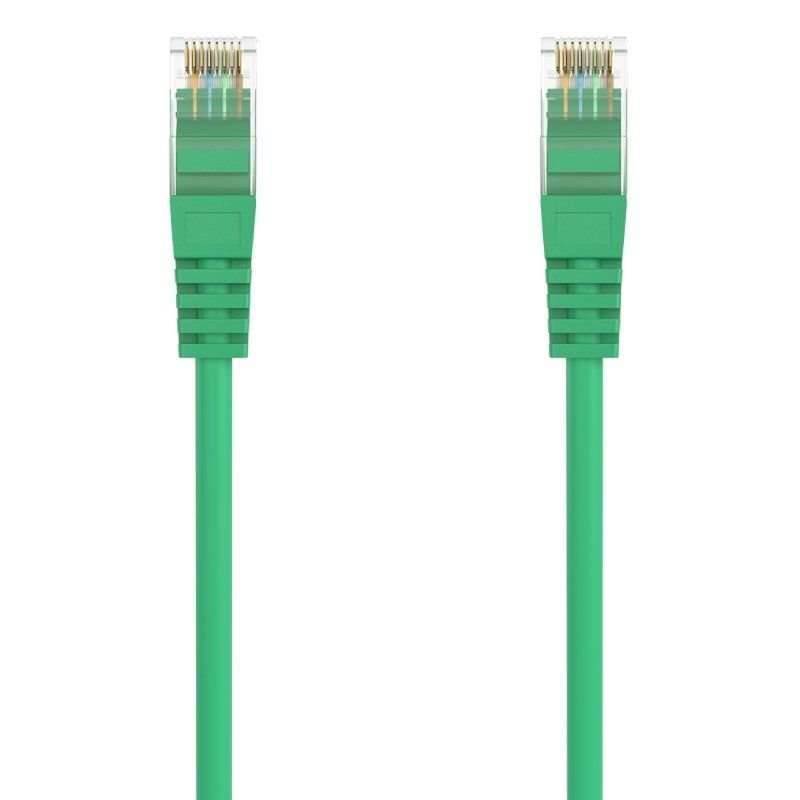 Cable de Red RJ45 AWG24 UTP Aisens A145-0577 Cat.6A/ LSZH/ 25cm/ Verde