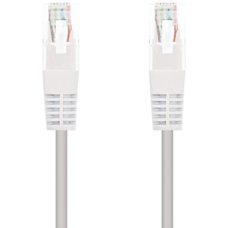 Cable de Red RJ45 UTP Nanocable 10.20.0110 Cat.5/ 10m/ Gris