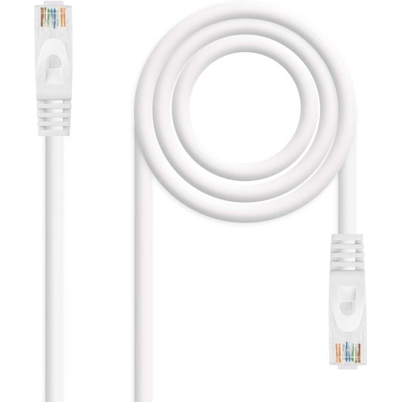 Cable de Red RJ45 UTP Nanocable 10.20.1810 Cat.6/ 10m/ Gris