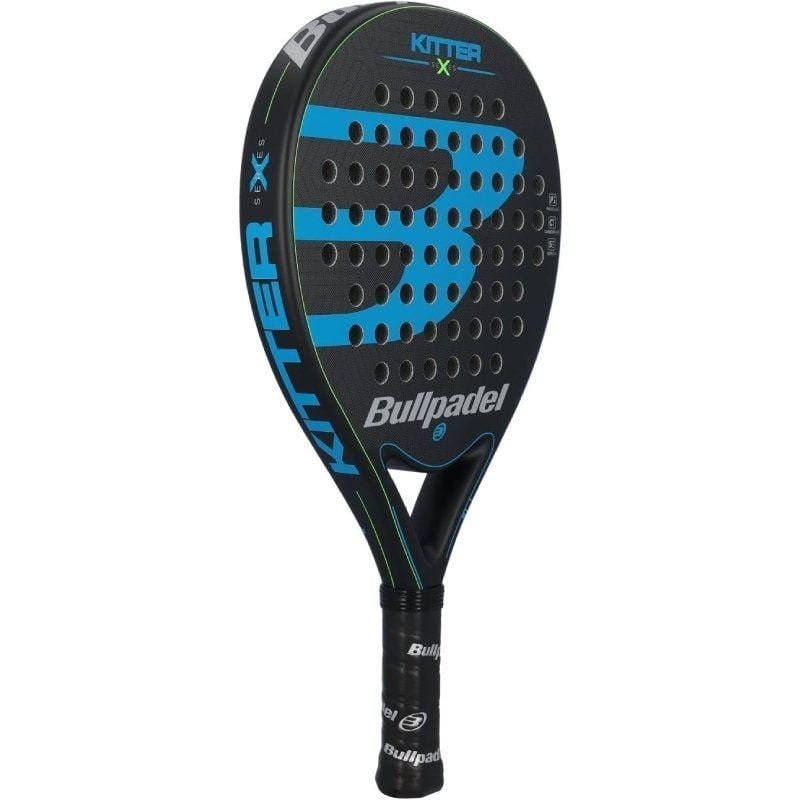 Pala de Pádel Bullpadel Kitter X Blue/ Negra y Azul
