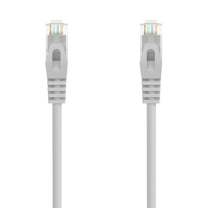 Cable de Red RJ45 AWG24 UTP Aisens A145-0554 Cat.6A/ LSZH/ 1.5m/ Gris