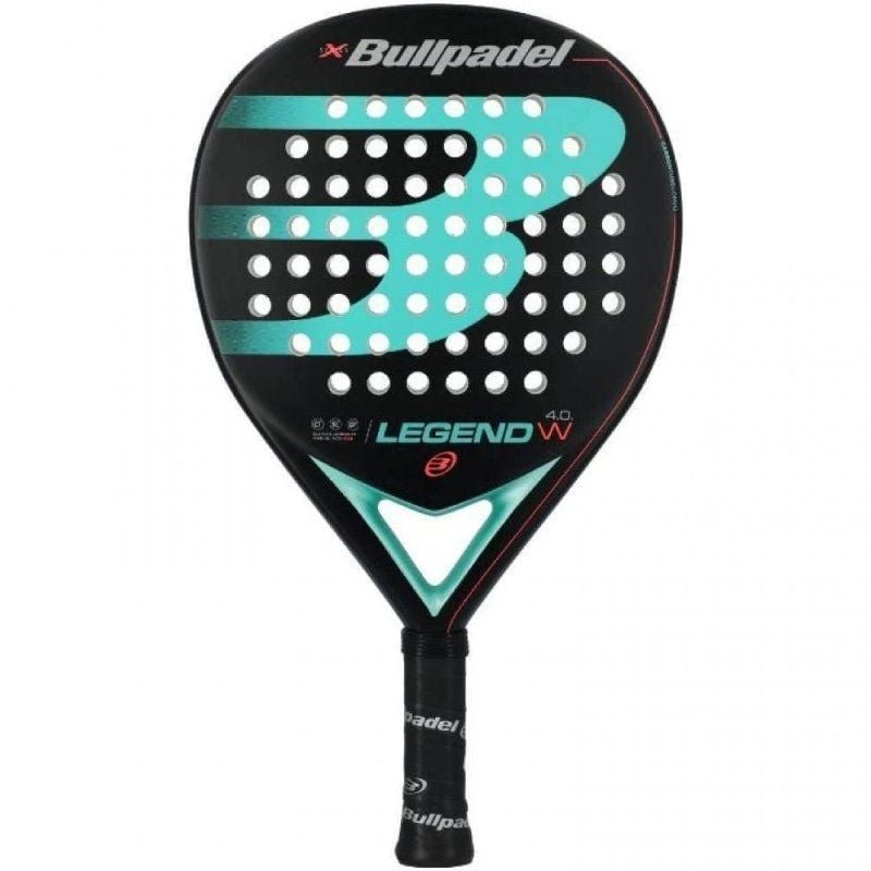 Pala de Pádel Bullpadel Legend Woman 4.0/ Azul y Negra