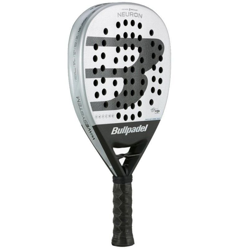 Pala de Pádel Bullpadel Neuron 2025 (Fede Chingotto)/ Blanca y Negra