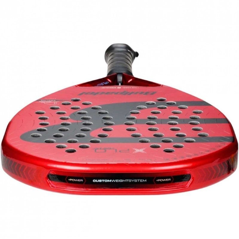 Pala de Pádel Bullpadel Xplo Comfort 2025 (Di Nenno)/ Roja y Negra