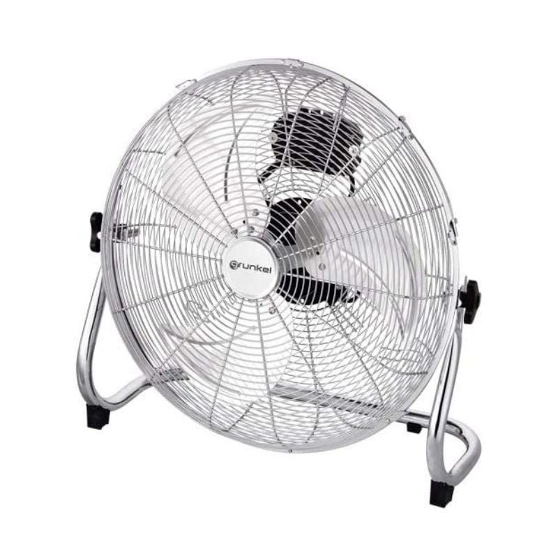 Ventilador de Suelo Industrial Grunkel MET-H16INDUSTRIAL/ 90W/ 3 Aspas 40cm/ 3 Velocidades