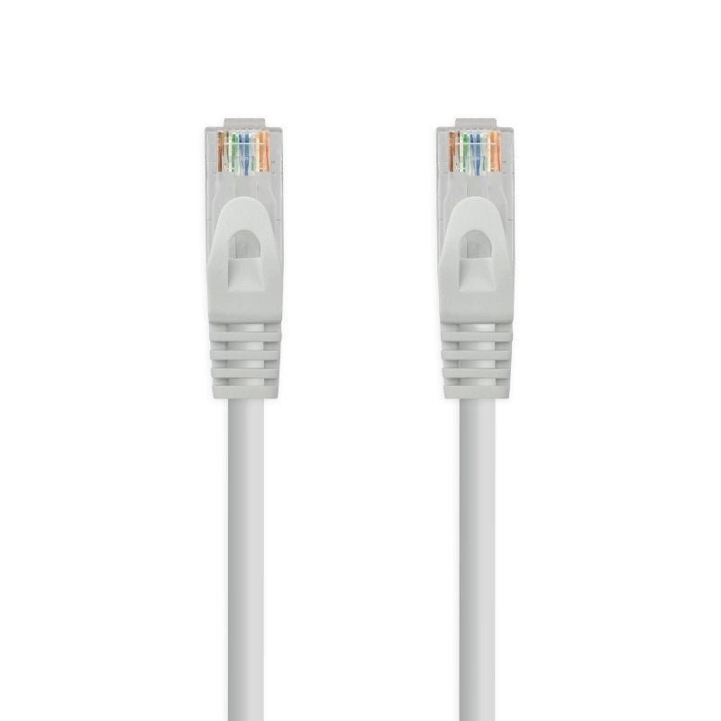 Cable de Red RJ45 UTP Nanocable 10.20.1801 Cat.6A/ 1m/ Gris