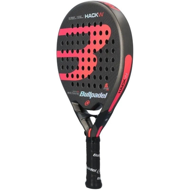 Pala de Pádel Bullpadel Hack W 2019 (Ale Salazar)/ Roja y Negra