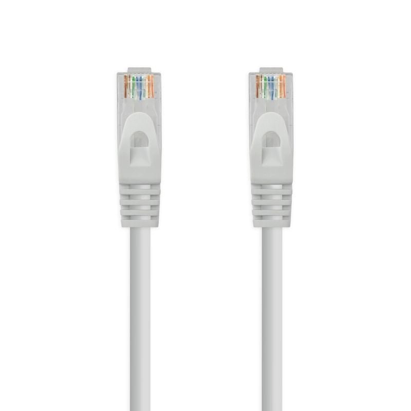 Cable de Red RJ45 UTP Nanocable 10.20.1810 Cat.6/ 10m/ Gris