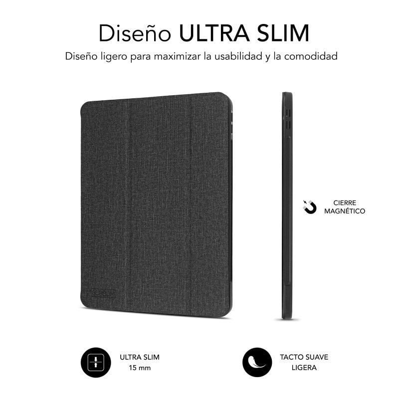 Funda Subblim Shock Case CST-5SC315 para iPad 10ª Generación de 10.9"/ Negra