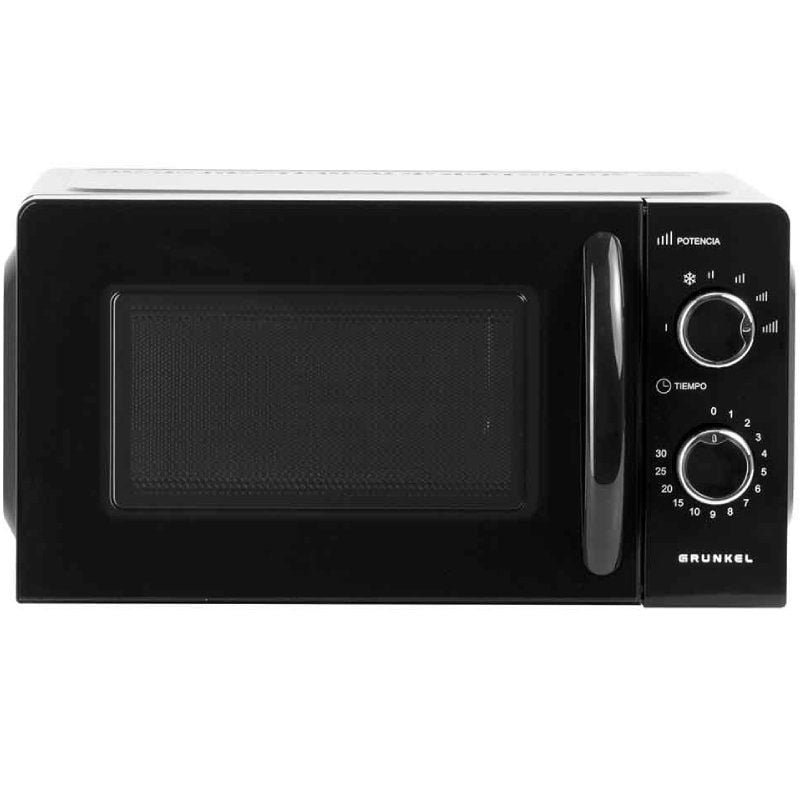 Microondas Grunkel MW-20NG/ 700W/ Capacidad 20L/ Negro