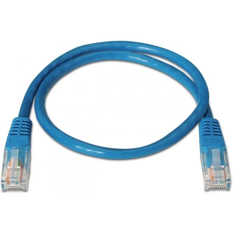 Cable de Red RJ45 UTP Aisens A135-0242 Cat.6/ 1m/ Azul