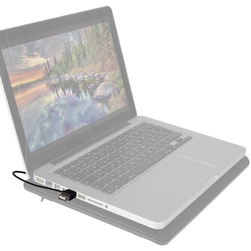 Soporte Refrigerante NGS Cooler Jetstand para Portátiles hasta 15.6"/ Iluminación LED