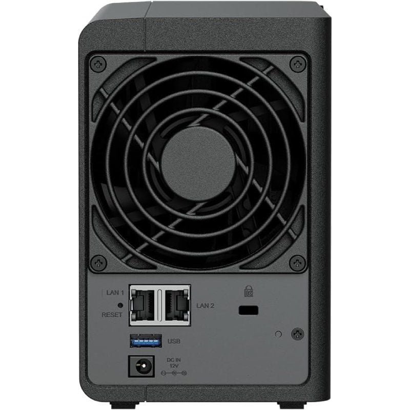 NAS Synology Diskstation DS224+/ 2 Bahías 3.5"- 2.5"/ 6GB DDR4/ Formato Torre
