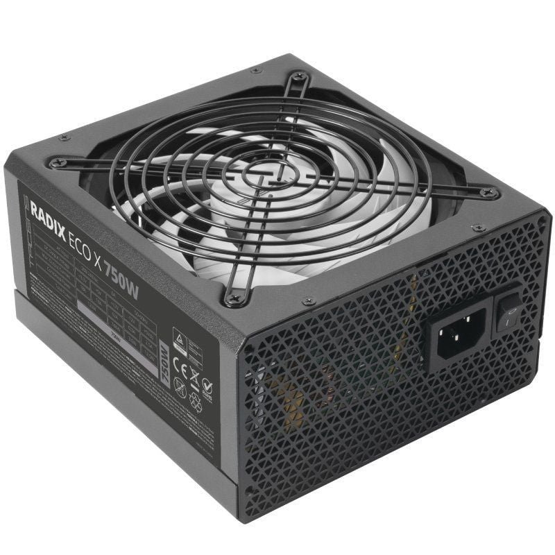 Fuente de Alimentación Tacens Radix Eco X 750/ 750W/ Ventilador 14cm