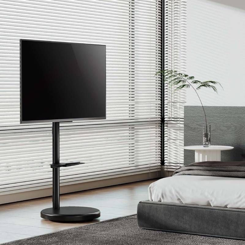 Soporte de Suelo con Ruedas Aisens FT86TRE-303 para TV de 37-86"/ hasta 50kg