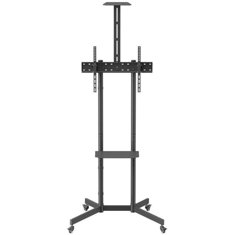 Soporte de Suelo Inclinable con Ruedas/ Soporte de Cámara Aisens FT70TE-335 para TV 37"-70"/ hasta 45kg