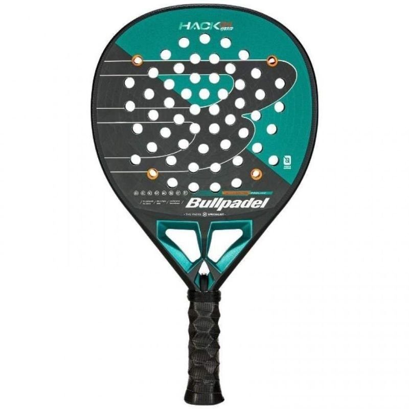 Pala de Pádel Bullpadel Hack 04 Hybrid 2025 (Paquito Navarro)/ Verde