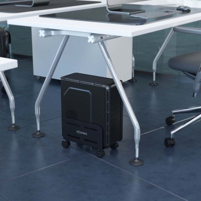 Soporte CPU con Ruedas para PC Aisens MPC06-207 para PC/ hasta 10kg