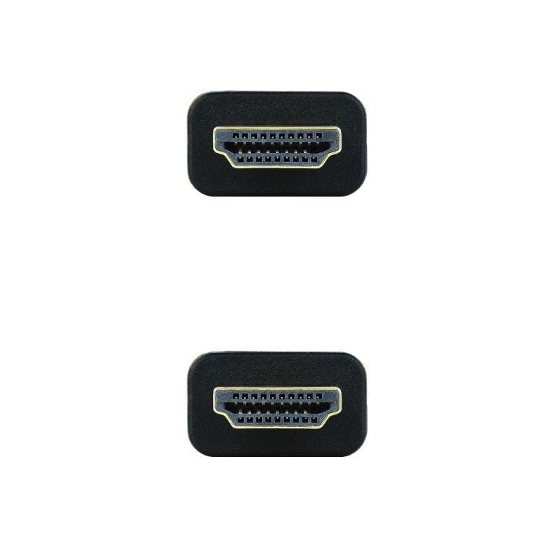 Cable HDMI 2.0 4K Nanocable 10.15.3730/ HDMI Macho - HDMI Macho/ 30m/ Negro