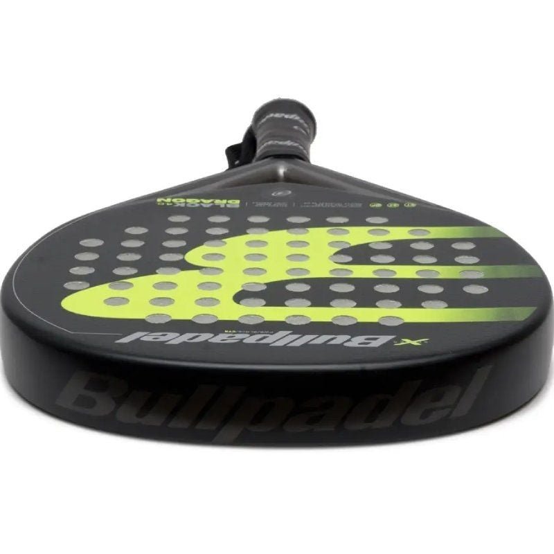 Pala de Pádel Bullpadel Black Dragon 4.0/ Negro y Verde