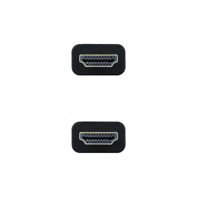 Cable HDMI 2.0 4K Nanocable 10.15.3720/ HDMI Macho - HDMI Macho/ 20m/ Negro