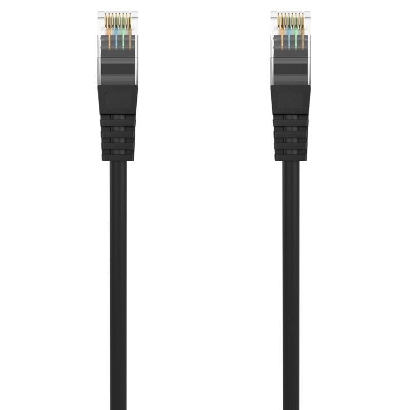 Cable de Red RJ45 AWG24 UTP Aisens A145-0585 Cat.6A/ LSZH/ 30cm/ Negro