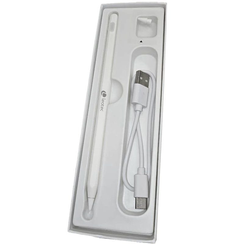 Lápiz Electrónico Leotec LESTP06W Stylus ePen UltraTouch para Android, IOS y Windows/ Blanco