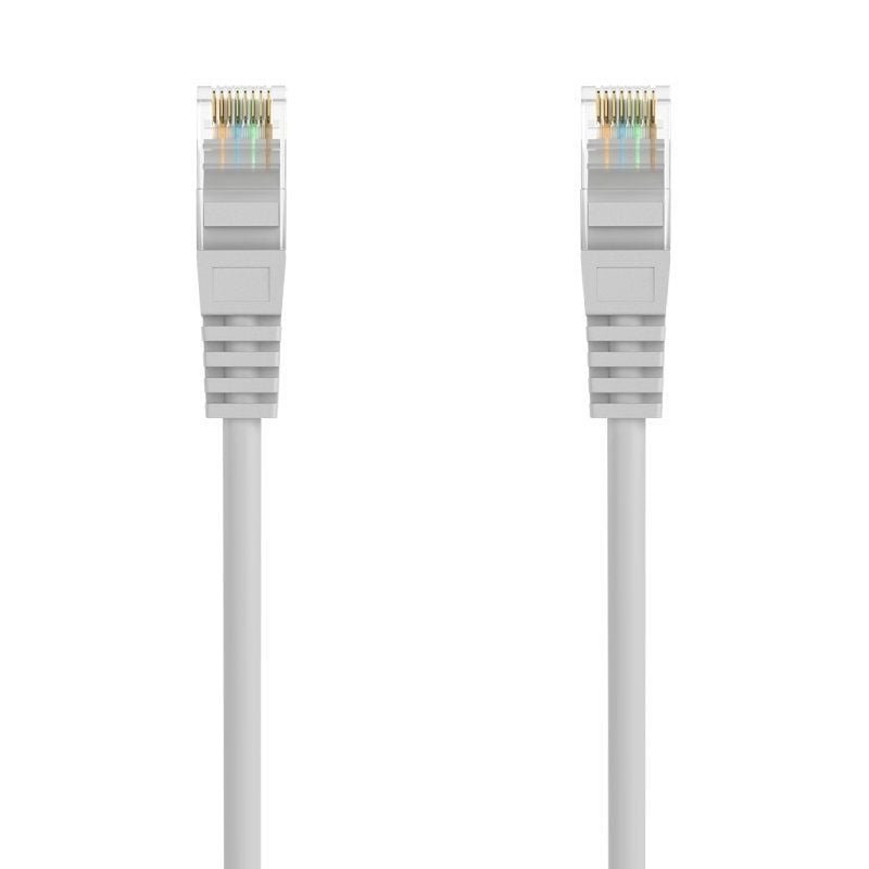 Cable de Red RJ45 AWG24 UTP Aisens A145-0553 Cat.6A/ LSZH/ 30cm/ Gris